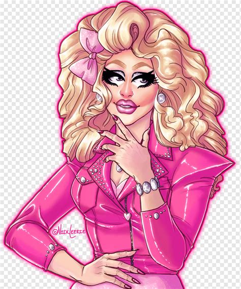 Trixie Mattel Drawing 드래그 퀸, 앨런 웨이크, 다른, 패션 일러스트, 만화 png | PNGWing