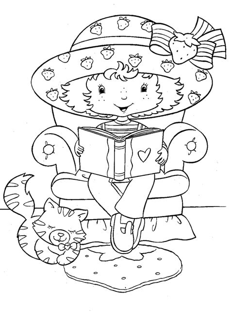 Strawberry Shortcake Coloring Pages | Learn To Coloring