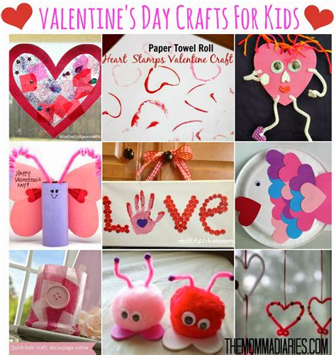 Valentine's Day Crafts For Kids - The Momma Diaries