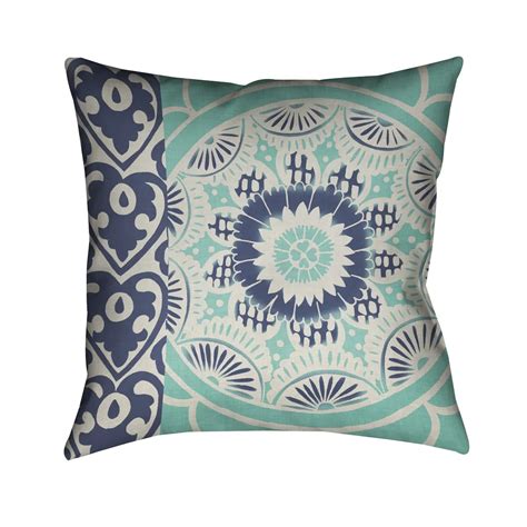 Blue Batik II Indoor Decorative Pillow - Laural Home