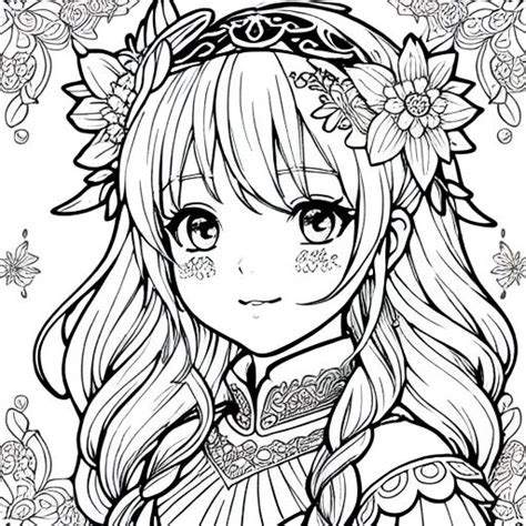 Aggregate more than 82 anime drawing coloring pages - in.cdgdbentre