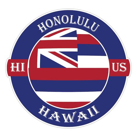 Honolulu united states logo Vectors & Illustrations for Free Download ...