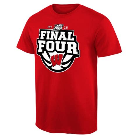 Wisconsin Badgers 2015 NCAA Men's Basketball Tournament Final Four ...