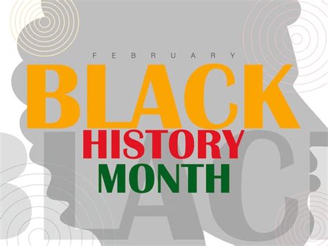 Premium Vector | African american history or black history month ...