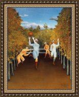 Henri Rousseau The Football Players painting anysize 50% off - The Football Players painting for ...