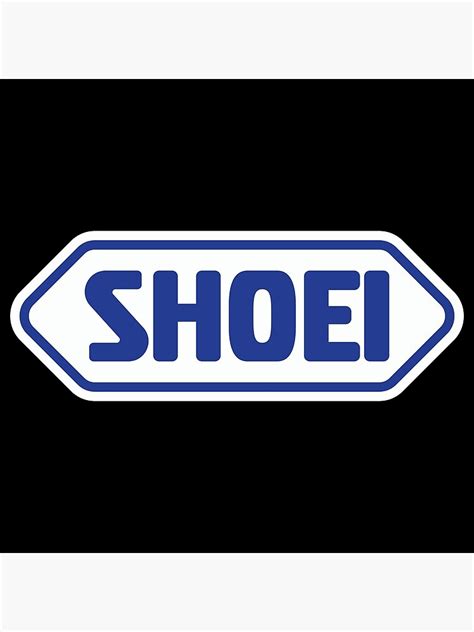 "Logo Shoei Helmet" Poster by amshulcas | Redbubble