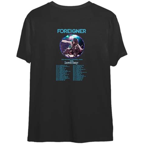 Foreigner 2023 Concert Shirt: Historic Farewell Tour Merchandise - lylyprint.com