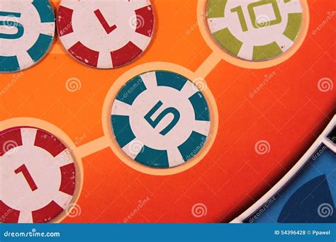 Colorful gambling chips stock photo. Image of green, colorful - 54396428