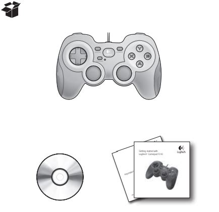 Logitech Gamepad F310 Instruction Manual