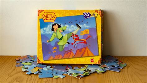 Disney's MULAN Jigsaw Puzzle| 24 Pieces | Time Lapse Video For Kids ...