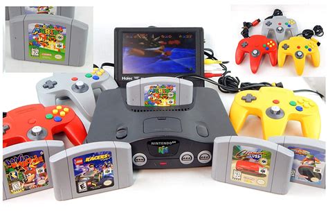 N64 Console Complete - w/Games Choice & Hookups