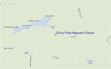 China Peak Mountain Resort Ski Resort Guide, Location Map & China Peak ...