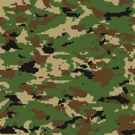 Woodland pixel camo by Jeremak-J on DeviantArt