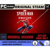 Review Produk - Marvel’s Spider-Man Remastered Steam Sharing Original ...