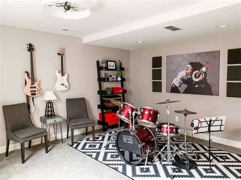 The Top 80 Music Room Ideas