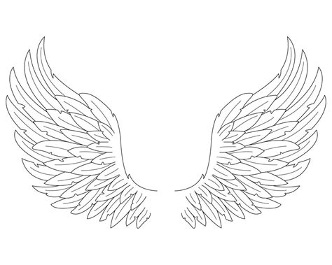 Angel Wings Drawing - Cliparts.co