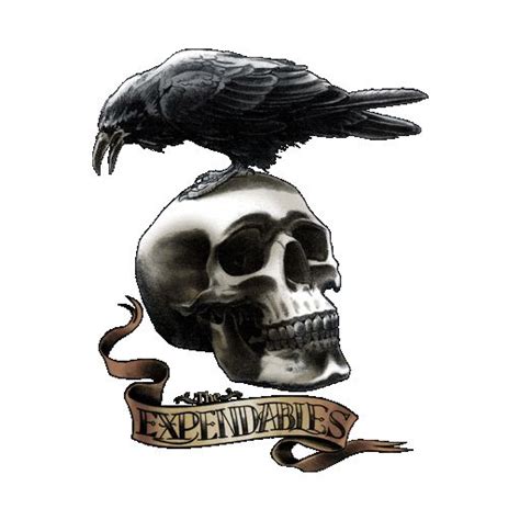 Expendables 3 Skull Logo