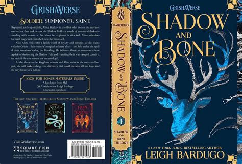 Shadow and bone book cover | Mini books, Book cover template, Book cover diy