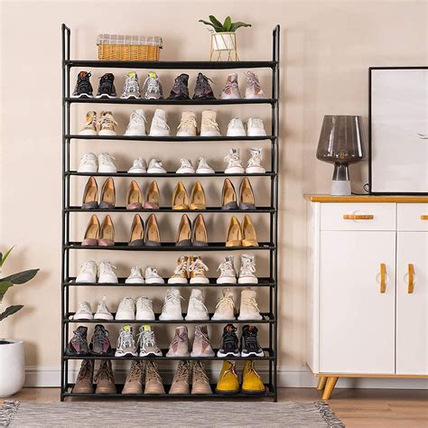 Rebrilliant Pairs Metal Shoe Rack | Wayfair