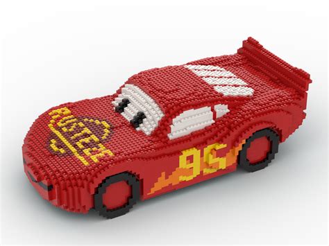 LEGO MOC Lightning McQueen by Ben_Stephenson | Rebrickable - Build with ...