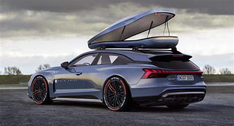 The Audi E-Tron GT Looks Even More Striking As A Shooting Brake | Carscoops