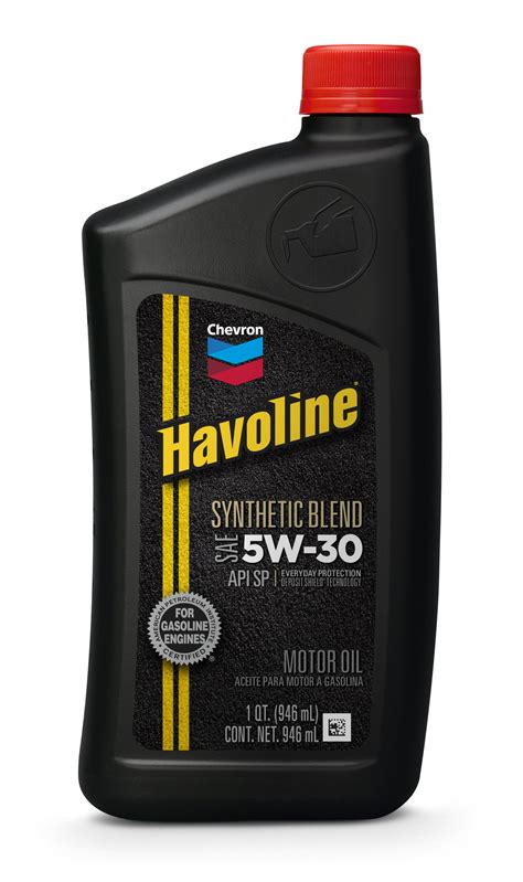 Havoline® Synthetic Blend Motor Oil 5W-30 | Santmyer Online Store