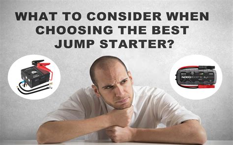 Key Considerations for Choosing the Best Car Jump Starter & Top Recomm — AUXITO