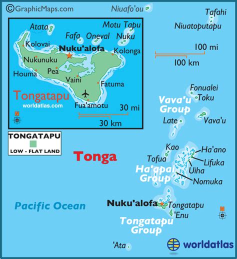 Tonga Maps & Facts | Tonga, World map europe, Map