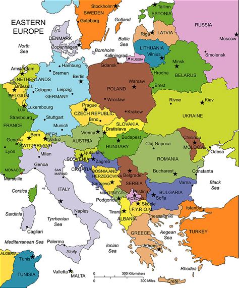 eastern Europe Map Quiz Diagram | Quizlet