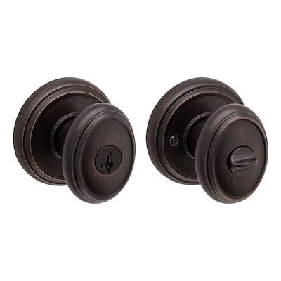 Baldwin Keyed entry door knob Door Knobs at Lowes.com