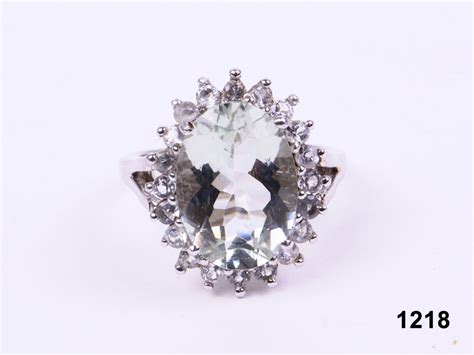 Shop Silver & Topaz Ring Online - Antiques of Kingston