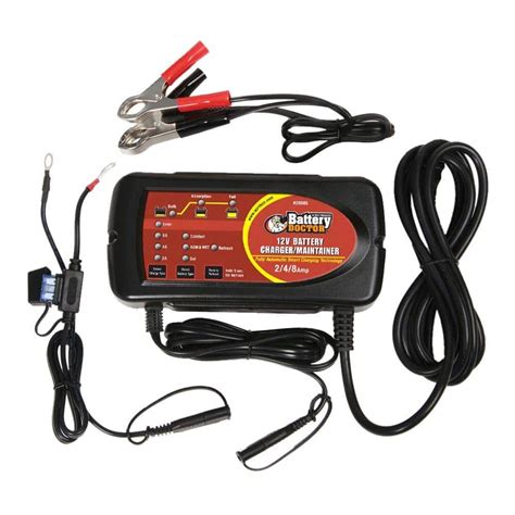 Battery Doctor 12-Volt Smart Battery Charger/Maintainer-20085 - The Home Depot