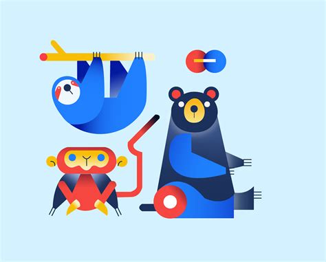 bear cub on Behance