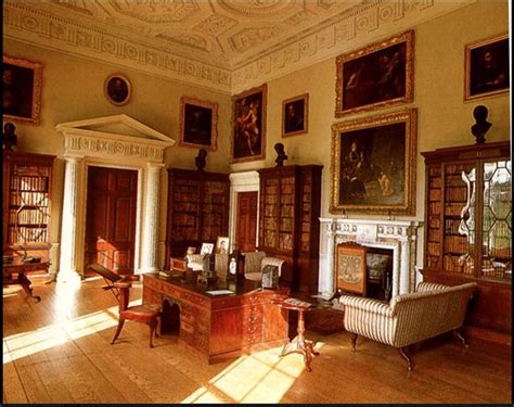 The Lady In Tweed | English country house, Anmer hall, Home libraries