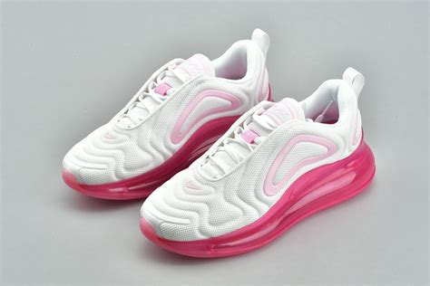 Women’s Nike Air Max 720 White/Pink Rise-Laser Fuchsia - FavSole.com