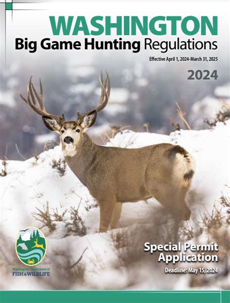 Latest big game hunting regulations and special hunt applications now ...