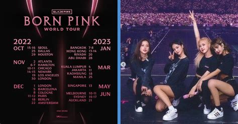 Blackpink Having a Concert in Singapore on 13 May 2023 for Their World ...