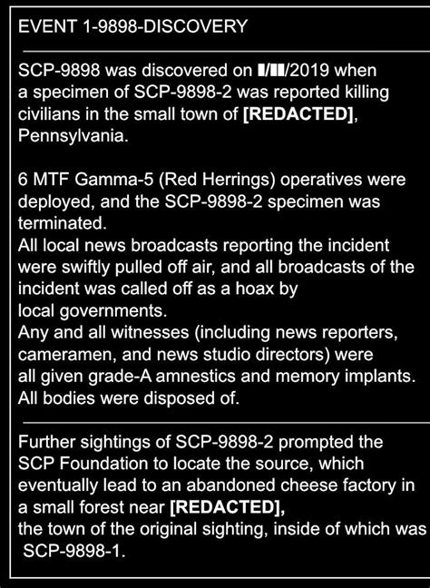 (ARCHIVED) SCP-9898 | Wiki | SCP Foundation (RP) Amino