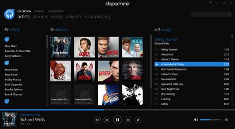 Dopamine - a fantastic music player developed by one of our readers ...