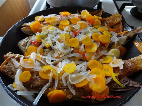 Escovitch Fish | Wonders of Jamaica | Jamaican recipes, Food, Fish