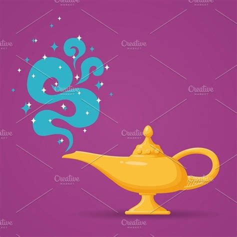 Magic lamp or Aladdin | Aladdin art, Aladdin, Genie lamp