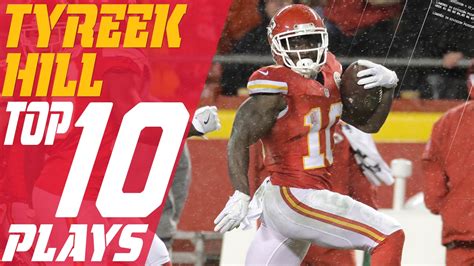 Tyreek Hill's Top 10 Plays of the 2016 Season | NFL Highlights - YouTube