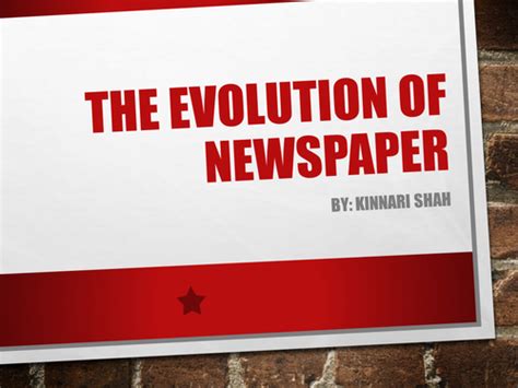 Evolution of Print Media / Newspapers | Teaching Resources