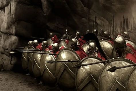 HOT King Leonidas 300 Spartans Shields Movie HUGE Wall POSTER art ...