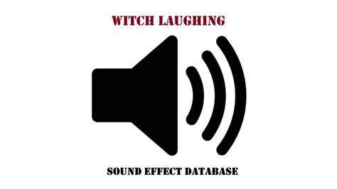 Witch Laughing Sound Effect - YouTube