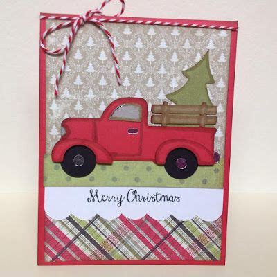 Vintage Truck Christmas Card