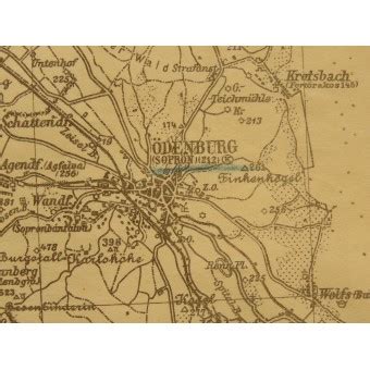 Szombathely map (Hungaria)