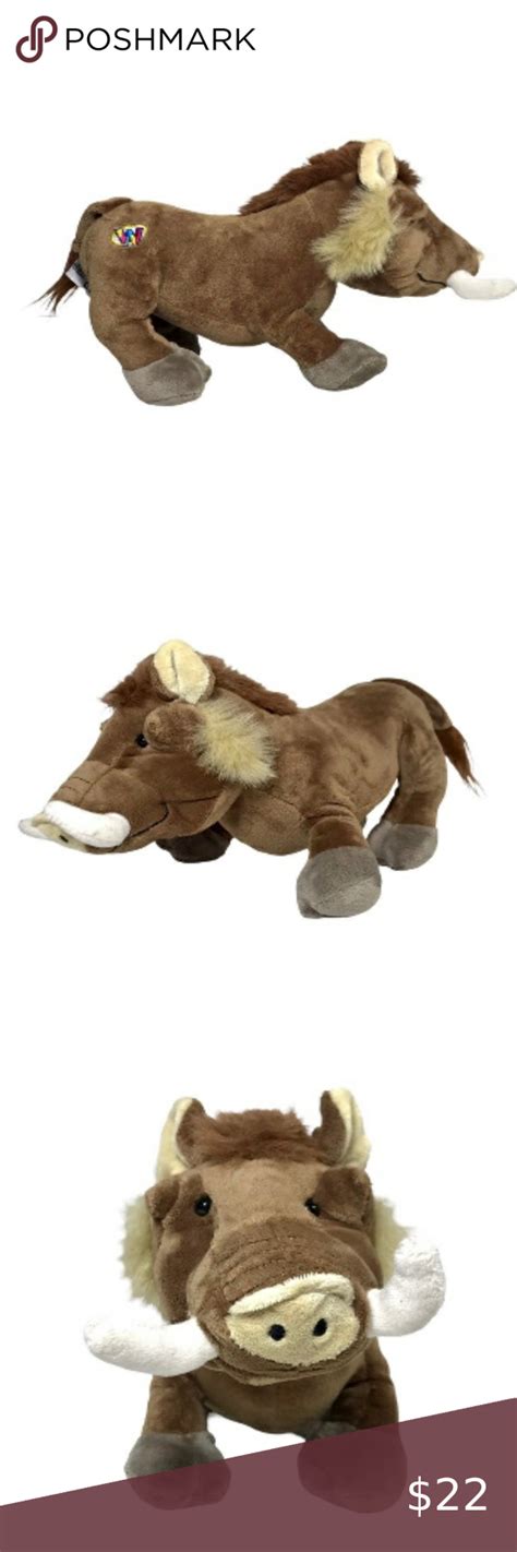 RETIRED GANZ WEBKINZ WARTHOG PLUSH ANIMAL Webkinz, Plush Animals, Teddy ...