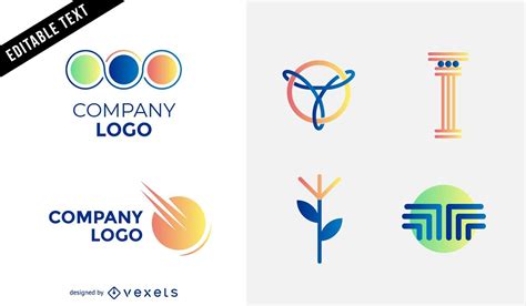 Abstract Various Logos With Shapes Vector Download