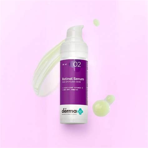 The Derma Co 0.1% Retinol Serum For Younger-Looking & Spotless Skin